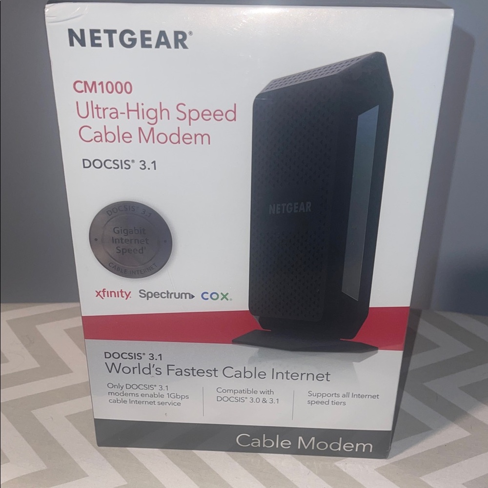 NETGEAR Black High-Speed Cable Modem